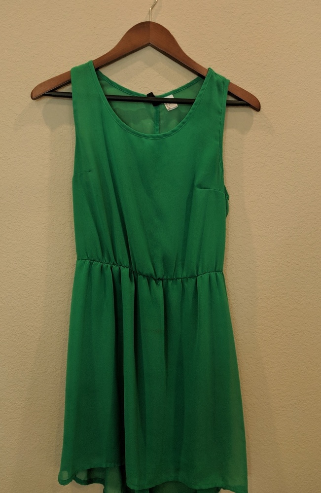 H&M green dress